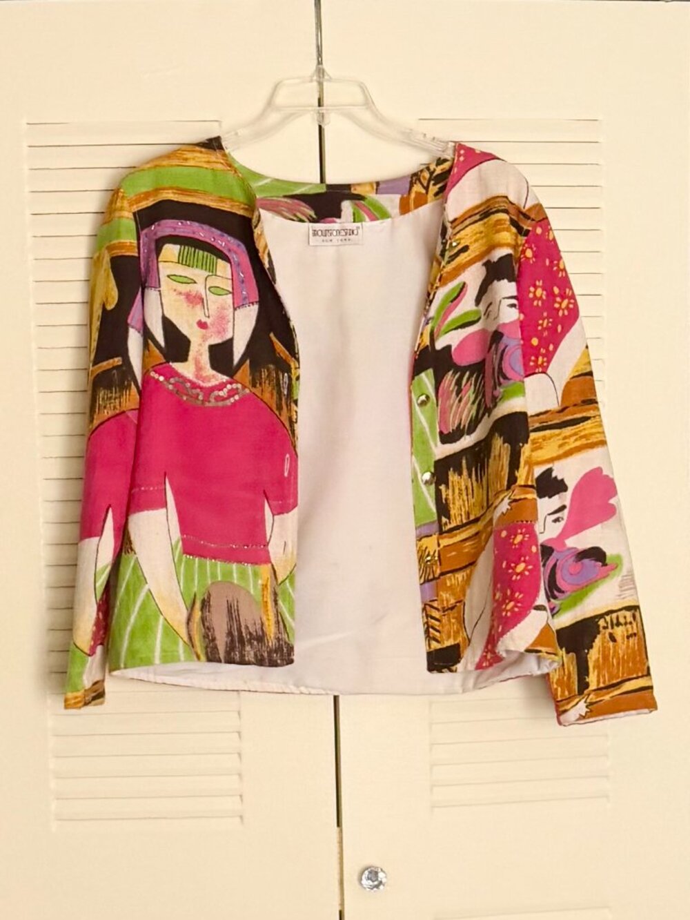 Vintage Brownstone Studio Lined Wearable-Art Jacket* - Picture 10 of 11